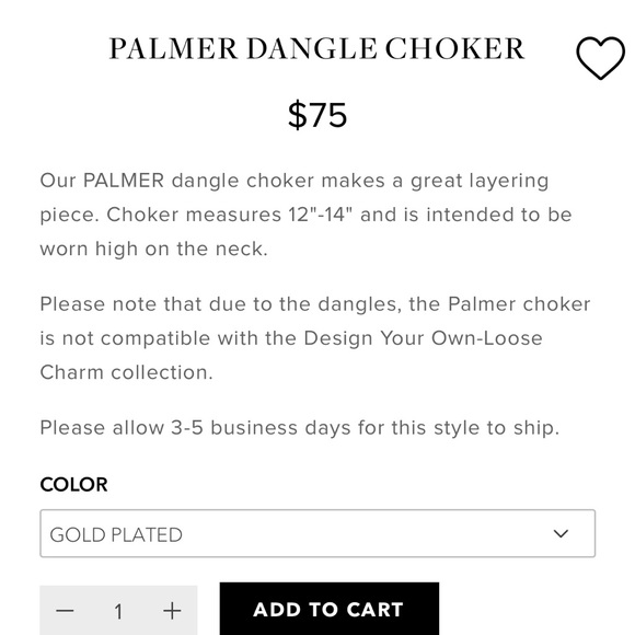 Sarah Chloe chocker - Picture 6 of 6